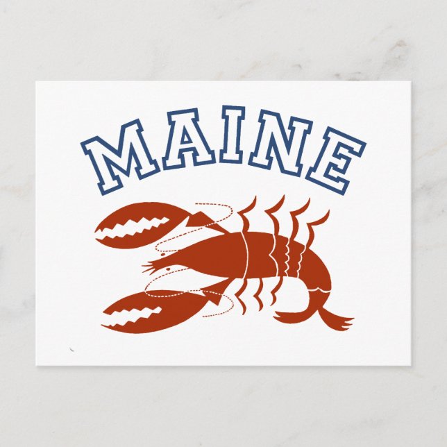 Postal Maine (Anverso)