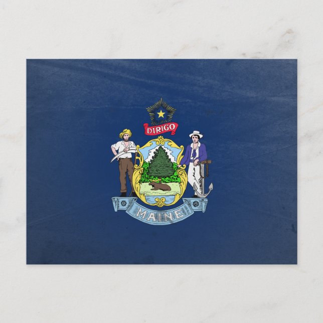 Postal Maine (Anverso)
