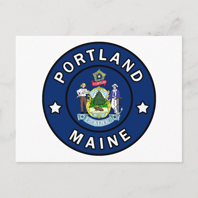 Postal Maine (Anverso)