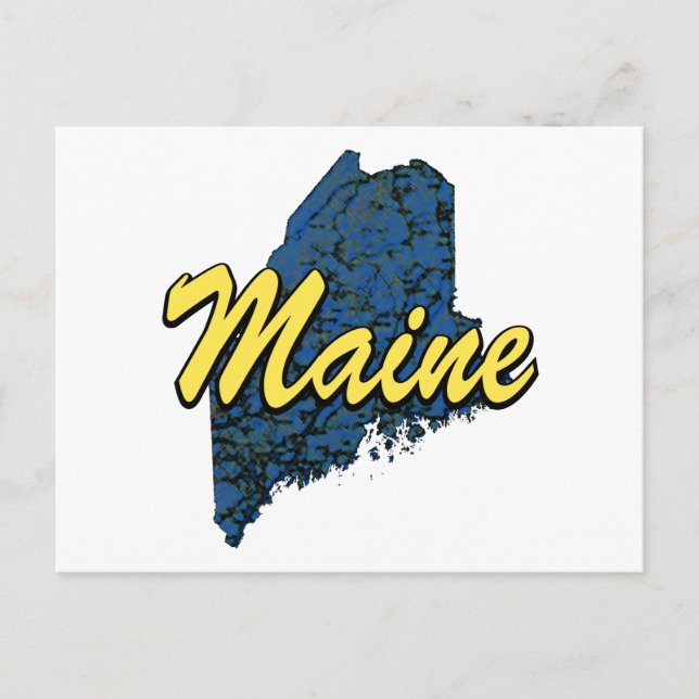 Postal Maine (Anverso)