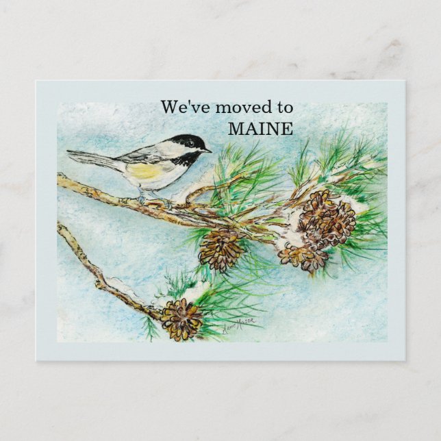 Postal Maine (Anverso)