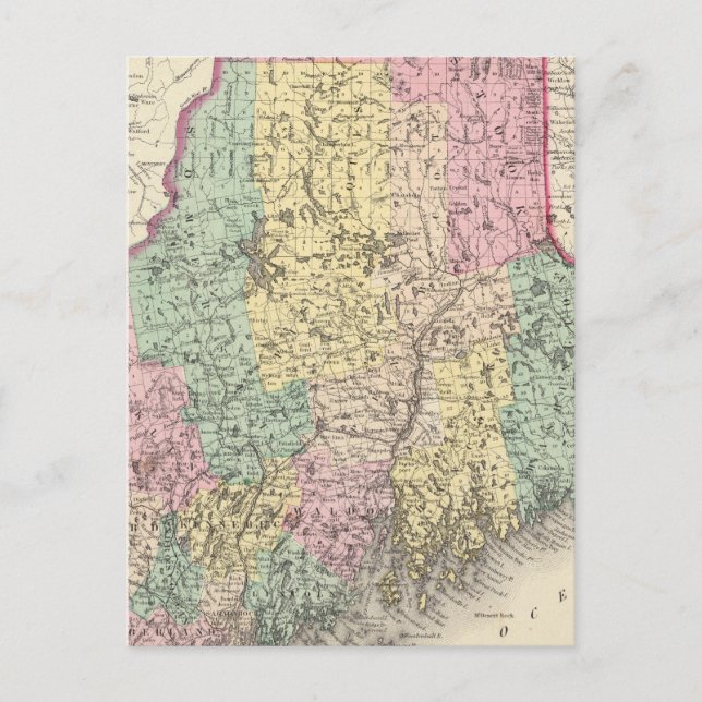 Postal Maine 14 (Anverso)