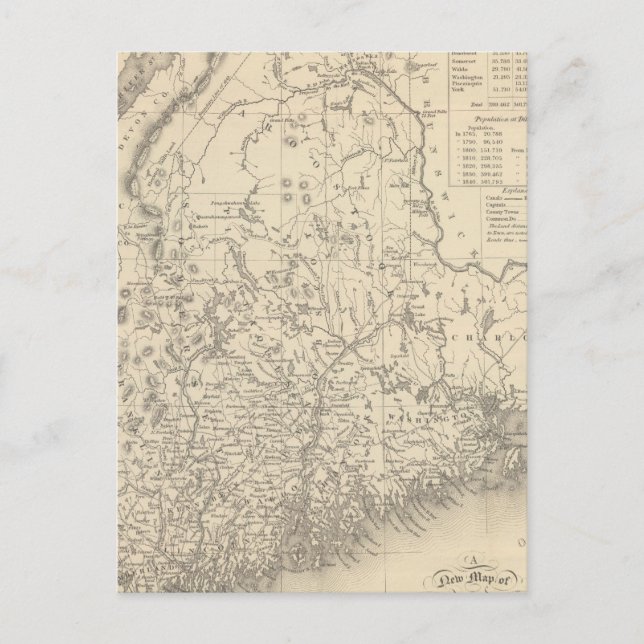 Postal Maine 4 (Anverso)