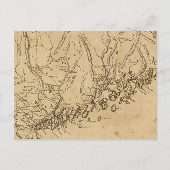 Postal Maine 7 (Anverso)