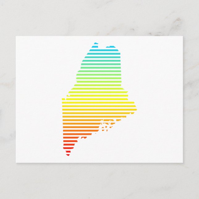 Postal maine chill fade (Anverso)