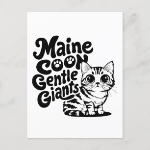 Postal Maine Coon Gentle Giants Cat