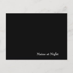 Postal Maine de noche