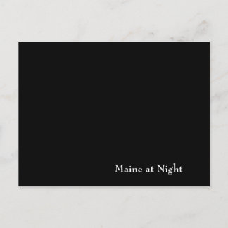 Postal Maine de noche