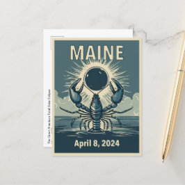 Postal Maine Eclipse