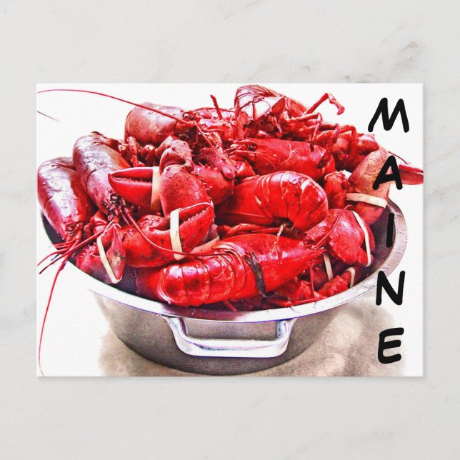 Postal Maine Lobster (Anverso)