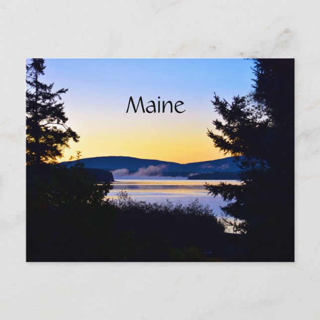 Postal Maine Postcard (Anverso)