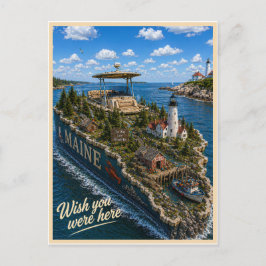 Postal Maine | Wish You Were Here | Serie del Estado