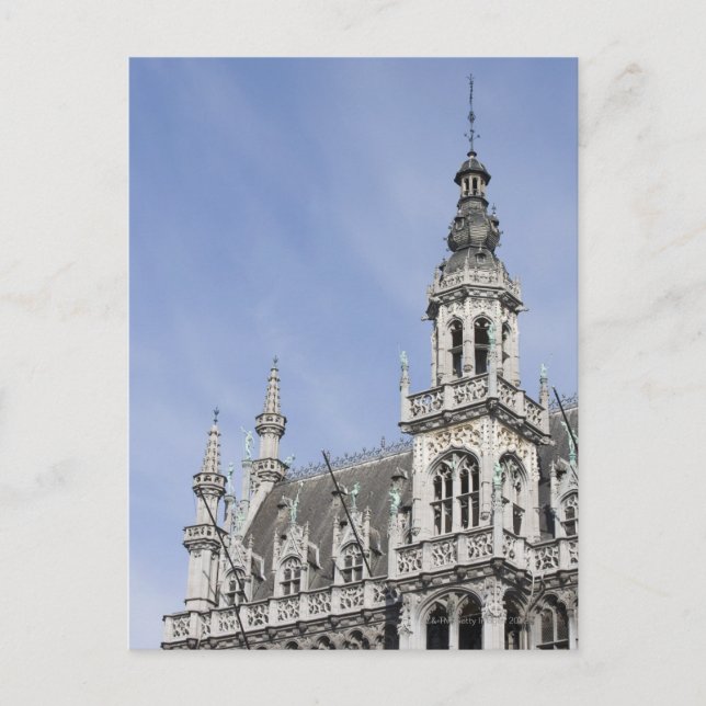 Postal Maison du Roi, Bruselas, Bélgica (Anverso)