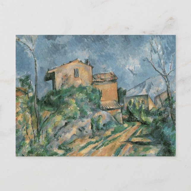 Postal Maison Maria - Paul Cezanne - c1895 (Anverso)