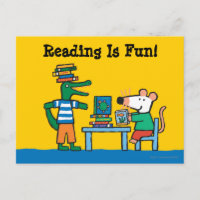 Maisy y sus amigos disfrutan de la biblioteca