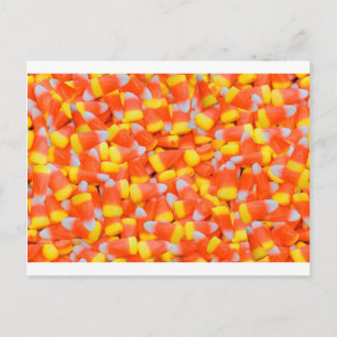 Postal maíz dulce de halloween