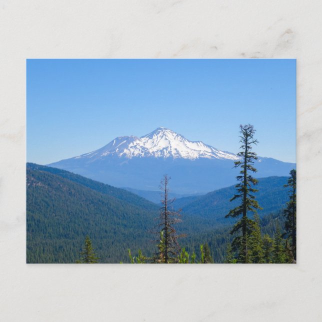 Postal Majestad de la Montaña Púrpura (Monte Shasta, CA) (Anverso)