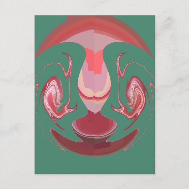 Postal Majestad del Marrón: Radiancia Rustica Texturada e (Anverso)