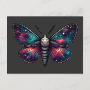 Postal Majestic Celestial Moth - Espacio Místico