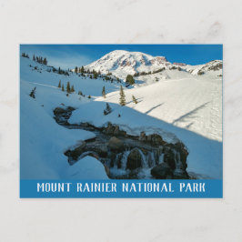 Postal Majestic Snowbound Mt. Rainier