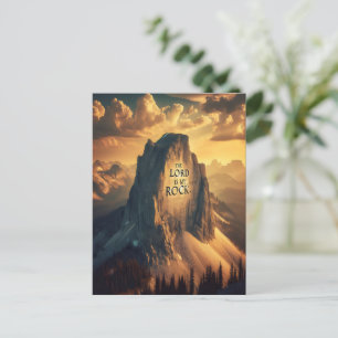 Postal Majestuosa Montaña: El Señor Es Mi Roca