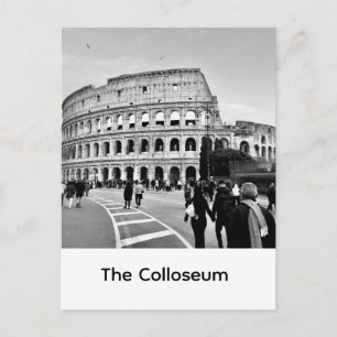 Postal Majestuoso Coliseo Romano: Arquitectura icónica al