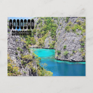 Postal Majestuoso paraíso de Palawan en Filipinas
