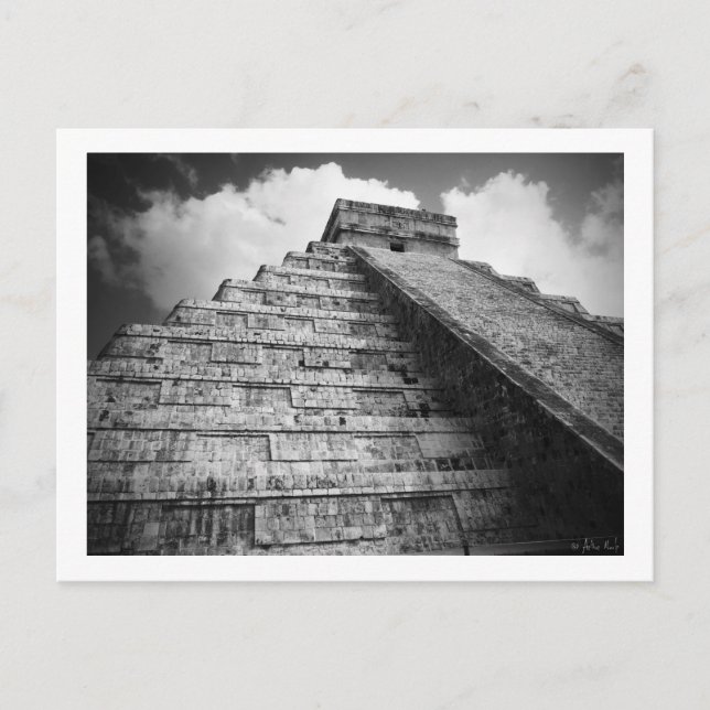 Postal Majestuous Chichen Itza (Anverso)