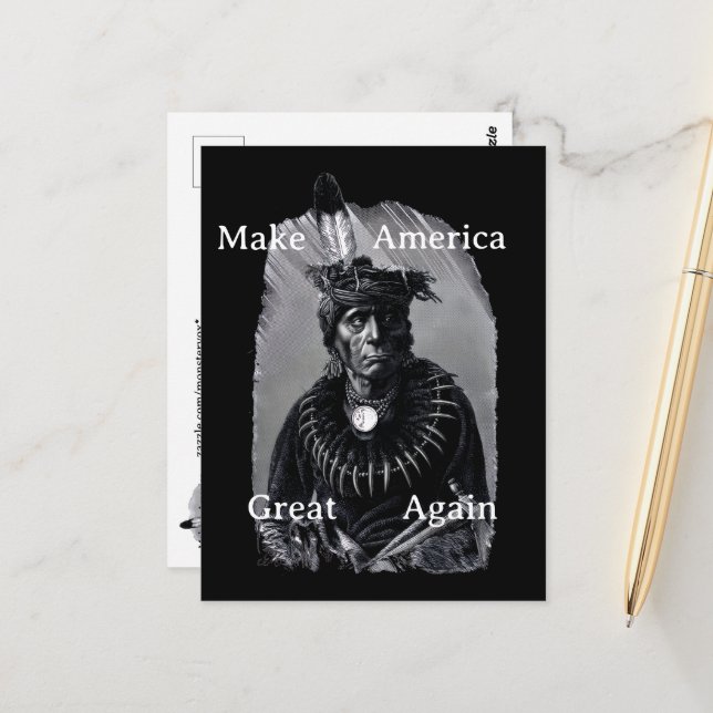 Postal Make America Great Again Postcard (Anverso/Reverso In Situ)