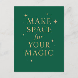 Postal Make Space for Your Magic