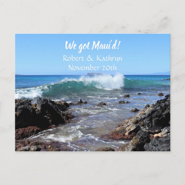 Postal Makena Cove Tenemos a Maui d (Anverso)