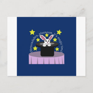 Postal Makin' Magic Bunny