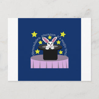 Postal Makin' Magic Bunny