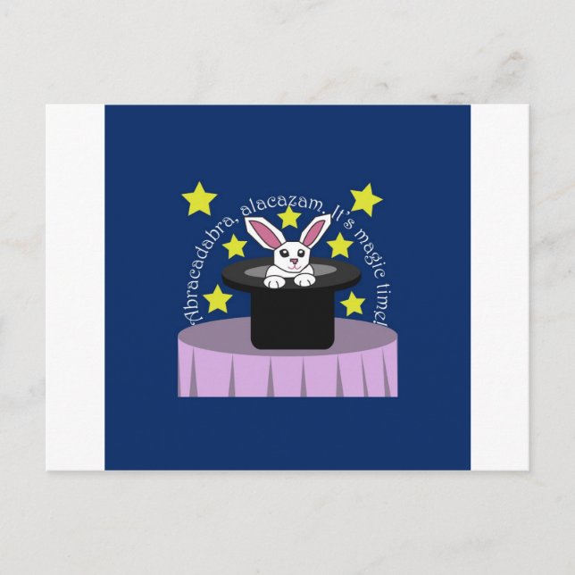 Postal Makin' Magic Bunny (Anverso)