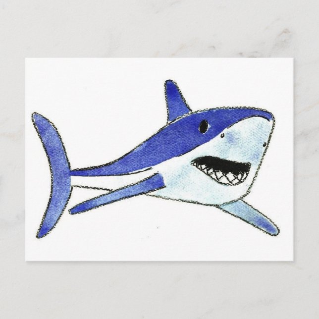 Postal Mako Shark (Anverso)