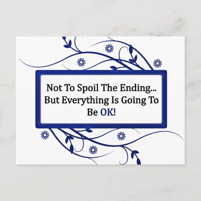 Postal Mal El Fin (Anverso)