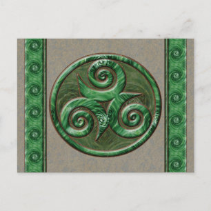 Postal Malachite Triskel