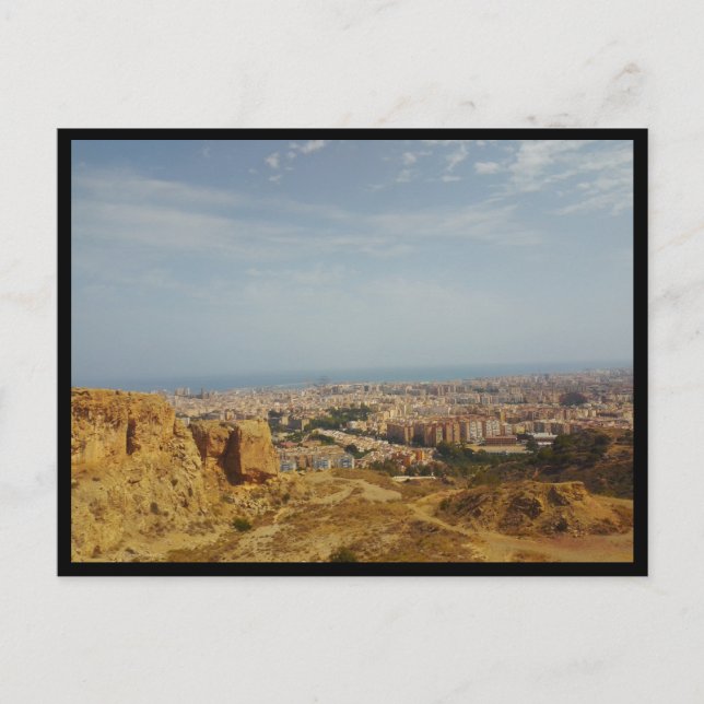 Postal Málaga (España) (Anverso)