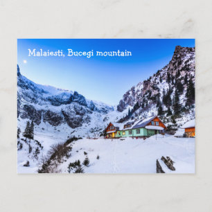 Postal Malaiesti, montaña Bucegi Rumanía