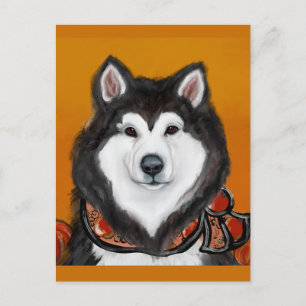 Postal Malamute de Alaska