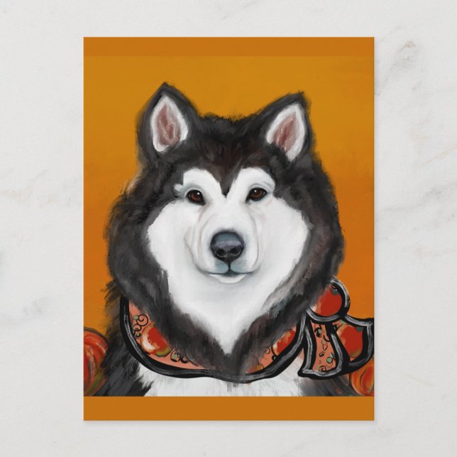Postal Malamute de Alaska (Anverso)