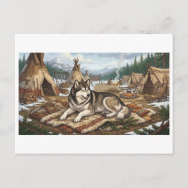 Postal Malamute Nativo