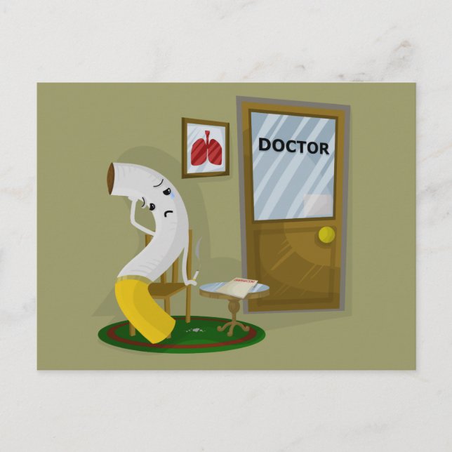 Postal malas noticias (Anverso)