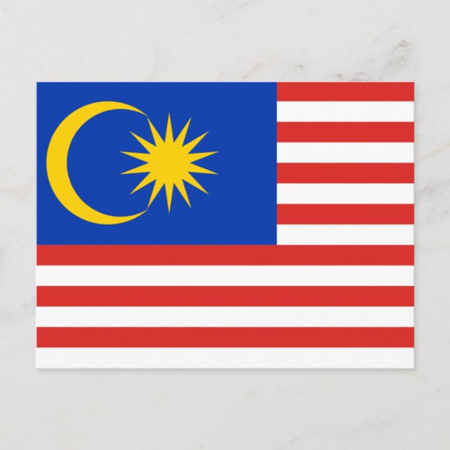 Postal malasia (Anverso)