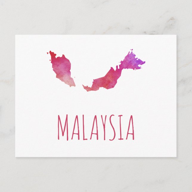 Postal Malasia (Anverso)