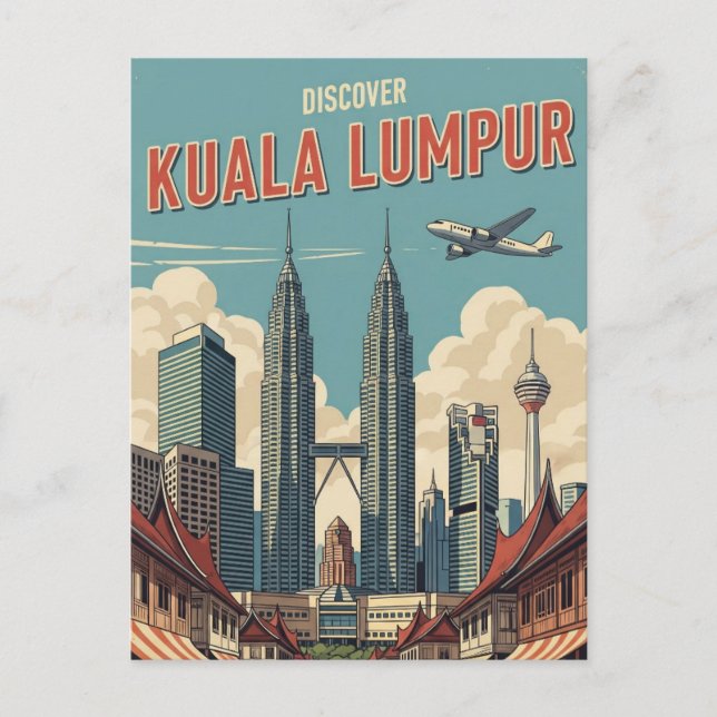 Postal Malasia de Kuala Lumpur (Anverso)