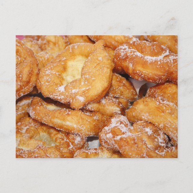 Postal Malassadas azoríes (Anverso)