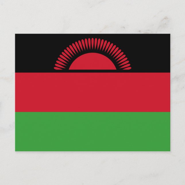 Postal malauí (Anverso)