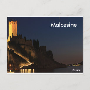 Postal Malcesine lago di garda