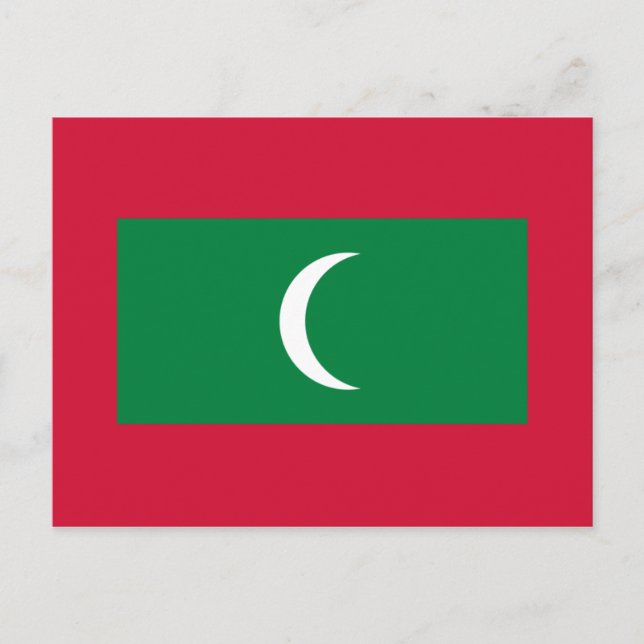 Postal maldivas (Anverso)